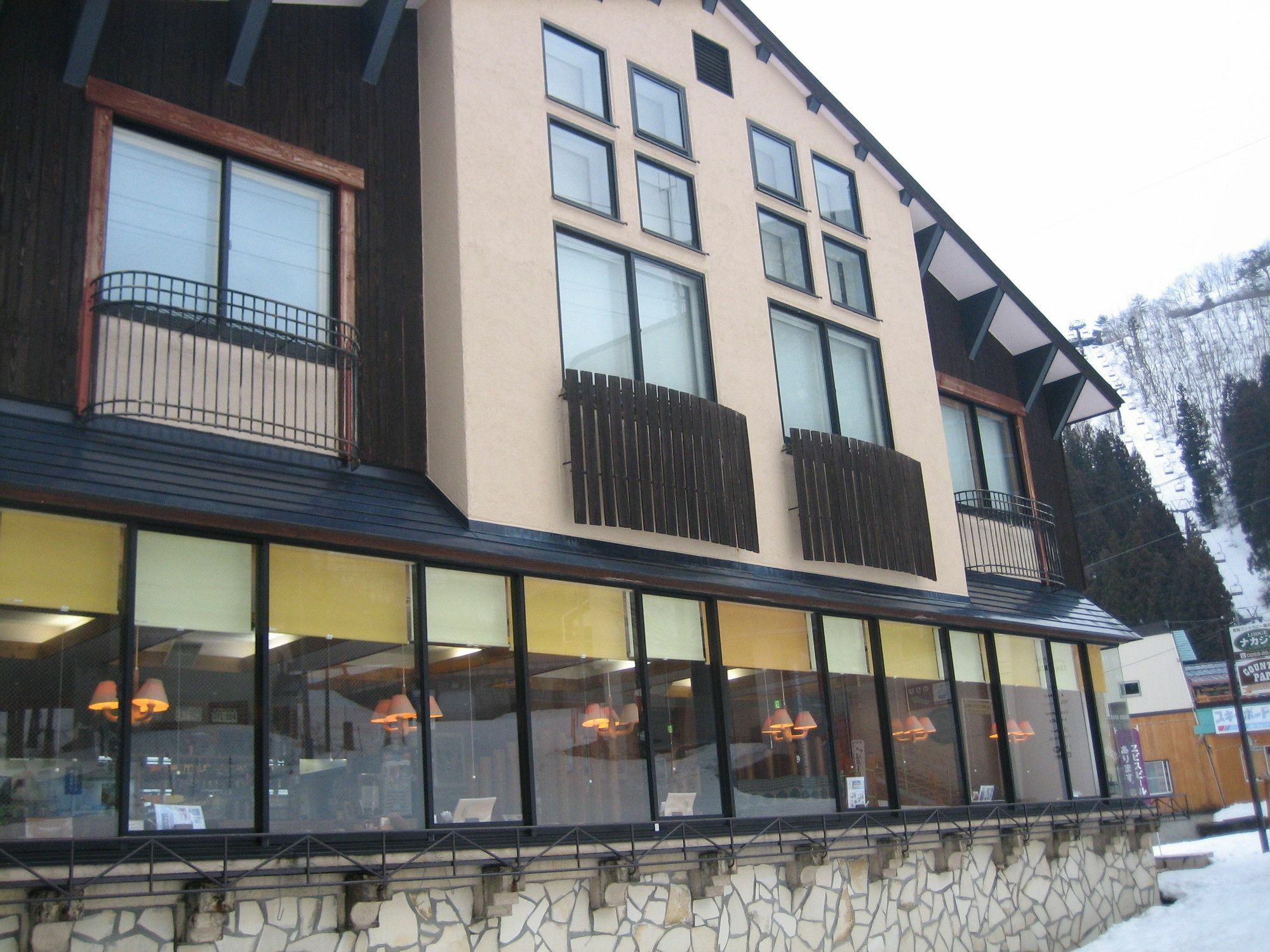Lodge Nakajima 노자와 온천 외부 사진